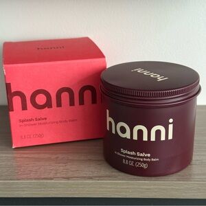 Brand New Hanni Splash Salve In-Shower Moisturizing Body Balm